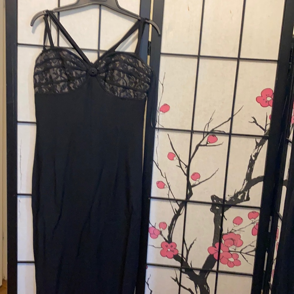 Beautiful long black dress